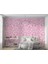 Pembe Romantik Çiçekli Duvar Kağıdı, Yatak Odası Duvar Kağıdı, Salon Duvar Kağıdı, Cafe Duvar Kağıdı 4
