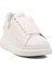 Beyaz Hakiki Deri Erkek Sneaker Premium 02028 M 1