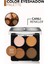 Color Palette Ince Yapılı & Mat Bitişli/ışıltılı 4'lü Göz Farı Paleti 6