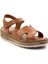 Taba Leather Kadın Sandalet K05552008503 2