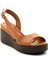Siyah Leather Kadın Sandalet K05359032503 2