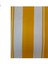 Balkon Perdesi Bağcıklı Ölçü Seçenekli Sarı Kalın Çizgili 5