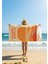 Chasing Sunsets Turuncu Plaj Havlusu – Günbatımı Ilhamlı Minimalist Desen 2