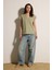V Yaka Basic Comfort Fit Kısa Kol T-Shirt 1