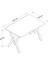 Yemek Masası Avenza Living 80*120 Kütük Model Metal Ayak Mutfak Ofis Balkon Dekoratif Masa (SUNTALAMDAN ÜRETİLMİŞTİR) 4