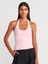 21052 Halter Yaka Top-Toz Pembe 1