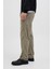 Pamuk ve Keten Karışımlı Relaxed Fit Normal Bel Pantolon Erkek Pantolon 12274977 4