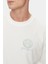 Guess Erkek Beyaz Patch Detaylı Tişört 3
