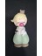 Bobblehead Çizgi Film Kız Reçine Kafası Sallanan Oyuncak Şık Figür Süsleme Dekorasyon 1 Adet 1