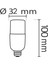 Noas LED Pil Ampül - 8 Watt E 14 Duy 3