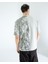 Oversıze Unisex Baskılı T-Shırt Grey 5