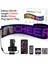 16X144 Matrix LED Panel Cama Yapışan Telefon Kontrollü LED Lamba 1