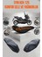 Sym Adx 125 Konfor Sele ve Yağmurluk Kılıf 1