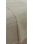 Saç Örgü Modelli Çift Kişilik Pamuklu Pike Bej 220 x 220 cm 2