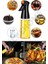 Büyük Sprey Yağdanlık, Airfryer Püskürtmeli Sprey Cam Şişe Ayçiçek Zeytinyağı Sirkelik 200 ml 4