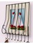 21X16CM Dekoratif Ahşap Pencere Modelli, Çiçek Saksılı, Uğur Böcekli, Duvar Anahtarlığı 3