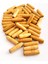 60 gr (135 Adet) Ahşap Boncuk 25 mm Boy x 10 mm En Doğal Ahşap Makrome El Işi Çanta 1