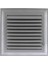 Menfez Banyo Wc Tuvalet Havalandırma Plastik Panjur 35X55 cm Gri Renk 2