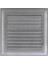 Menfez Banyo Wc Tuvalet Havalandırma Plastik Panjur 35X55 cm Gri Renk 4