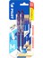 Frixion 0.7mm Silinebilir Tükenmez Kalem Mavi Seti 2 Kalem + 6 Yedek Uç 3+1 Set 1