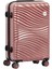 Design Moods Up Rosegold Küçük Boy 20" Valiz Koleksiyon Darbelere Yüksek Direnç %100 Saf Abs 1 Adet 2