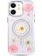 Apple iPhone 11 Uyumlu Flower Magsafe Kapak 1
