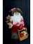 Santa Klaus Home Figür Noel Baba Karlı Dağ Kayak 35CM Yılbaşı Dekoratif Kırmızı Beyaz 1 Adet 1