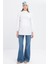 Fisto Garnili Kolu Lastikli Poplin Tunik X50249A0 1