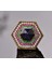 Gerçek Doğal Safir Taşlı Yüzük, 12.35 Karat, Gümüş Unisex Hurrem Sultan Yüzüğü 5