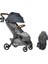 Metro+ Deluxe Kabin Boy Bebek Arabası (London Grey) 1
