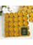 (100 Adet) Bal Mumu Tealight Mum Doğal Petek Balmumu Mum Standart Boy Buhurdanlık Için Doğal Mum 1