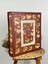 10 x 15 cm 500 Fotoğraf Kapasiteli Kutulu Çiçek Desenli Lüks Ofset Fotoğraf Albümü (Bordo) 1