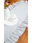 Rufle I Runner Naturel Fırfırlı Gri Vintage 40 x 110 cm 2
