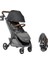 Metro+ Deluxe Kabin Boy Bebek Arabası (Skyline Shadow) 1