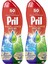 Excellence Duo Jel Bulaşık Makinesi Deterjanı 900 ml (50 Yıkama) Yağ Çözücü 2 Adet 1