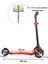 Turbo 3 Tekerli Yükseklik Ayarlı Scooter, Kırmızı 2