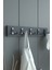 Portmanto Duvar Askılığı Elbise Askılığı Antrasit ASKI-001-4 - 50 cm 1