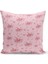 Fiyonklu Kiraz Serisi Çift Tarafı Dijital Baskılı Kırlent Kılıfı (Cherry With Bow) 1