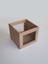 Ham Mdf, Boyanabilir Küçük Kare Telli Sepet, Saksı, Çiçeklik, Kaşıklık, Yumurtalık, Cevizlik 2