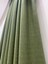 Yosun Yeşili Rengi 1/3 Sık Pileli Keten Fon Perde 3