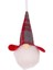 Yılbaşı Süsü Noel Baba Figürü Işıklı Kısa Kollu Kırmızı-Gri 7 x 17 cm . 2