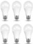 LED Ampül 9W/60W, E27 Normal Duy (Beyaz | 6500K, 6 Adet) 1
