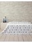 Metrashop Home Flower Line Çift Kişilik Pike Mavi 1