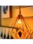 LED Filament Ampul 4 Watt E14 Duy Sarı Işık Dekoratif Vintage Aydınlatma (3, G45 Amber Cam) 2