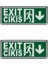Opto 3W Çıkış-Exit LED Armatür - 2 Adet (Aşağı) Hs 4601 1