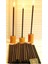 (50 Adet) Balmumu Mum ve (3 Adet) Özel Dizayn Ahşap Silindir Mumluk Dilek Mumu Doğal Petek Mum Beeswax Candle (Siyah) 1