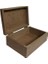 Boyanabilir Dikdörtgen Altı Düz Kutu Ham Mdf Kapaklı Menteşeli Saklama Kutusu Olarak Hobi Kutusu Hediyelik Kutu Boyama Dekorasyonu Için Takı Kutusu (16,2 cm x 11,8 cm x 6,3 cm ) 3