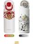 Diller 600ml Sevimli Hayvanlar Desenli Pipetli/Pipetsiz El Askılı Paslanmaz Çelik Termos (Diller Bear) 2