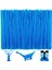 Mavi Renkli 50 Adet Şönil, Eğitici Şönil Seti, Tüylü Tel, 30 Cm, Peluş Tel 2