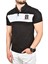 Erkek Slim Fit Nefes Alan Pamuklu Kumaş Dar Kesim Kıvrılmaz Yaka Polo Yaka Tişört 2503019 2